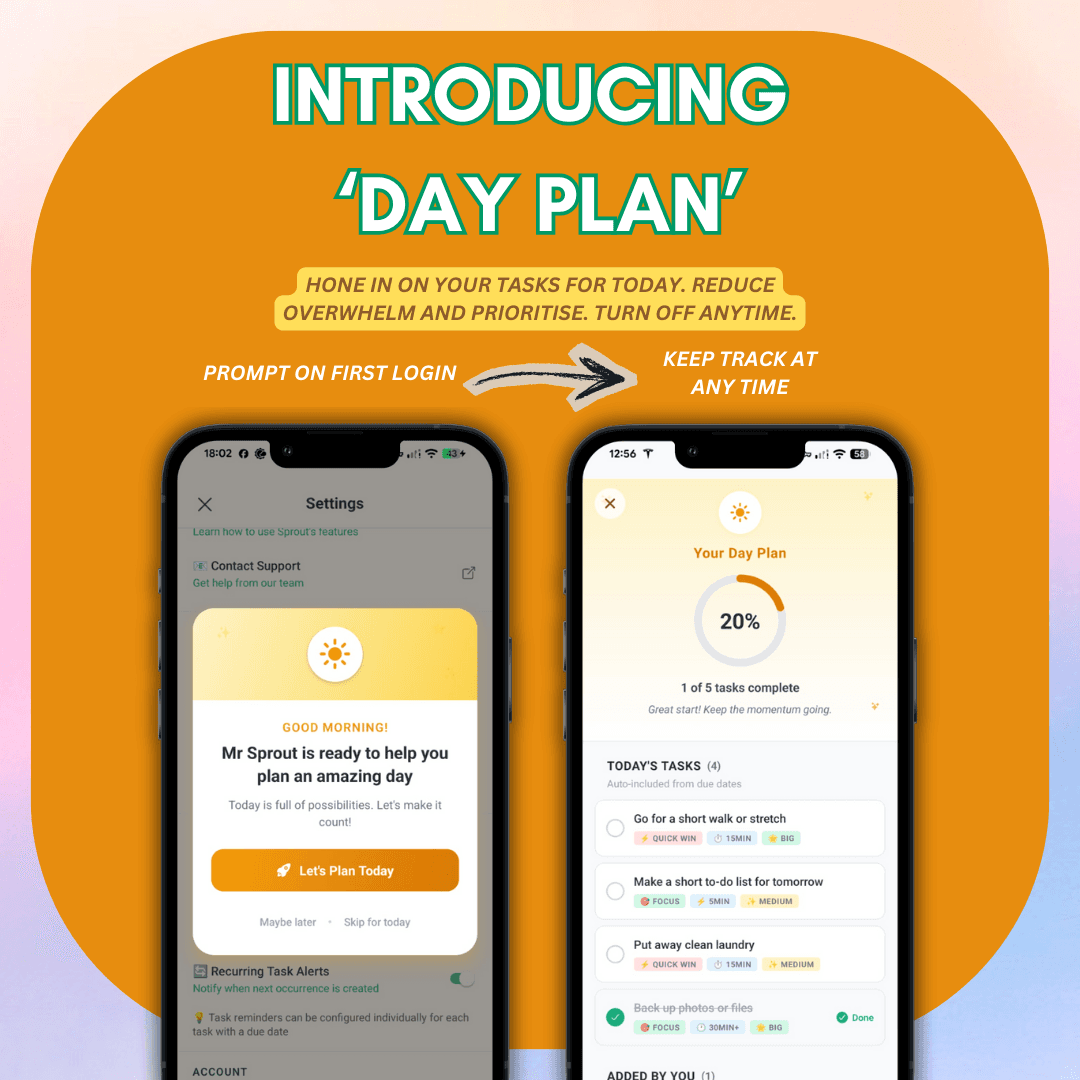 Day Plan: Your ADHD Morning Kickstart