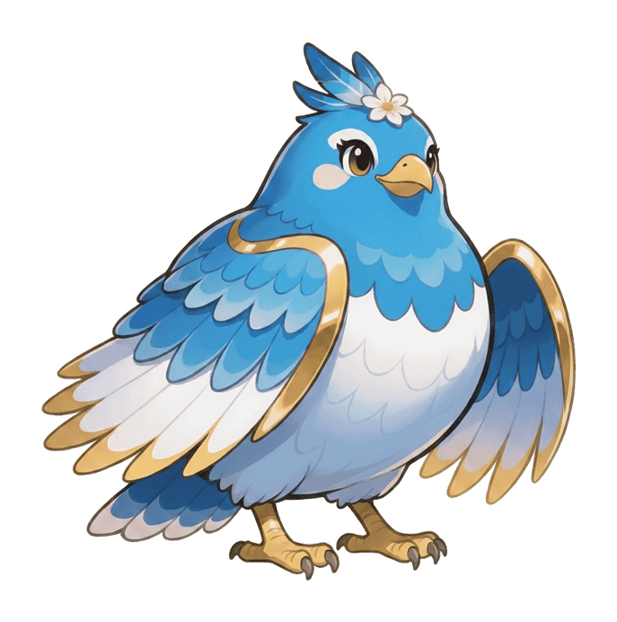 Bluebird — Fully grown